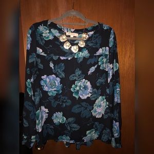 Floral Blouse from Loft